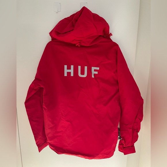 HUF windbreaker / Red / M - Picture 1 of 3